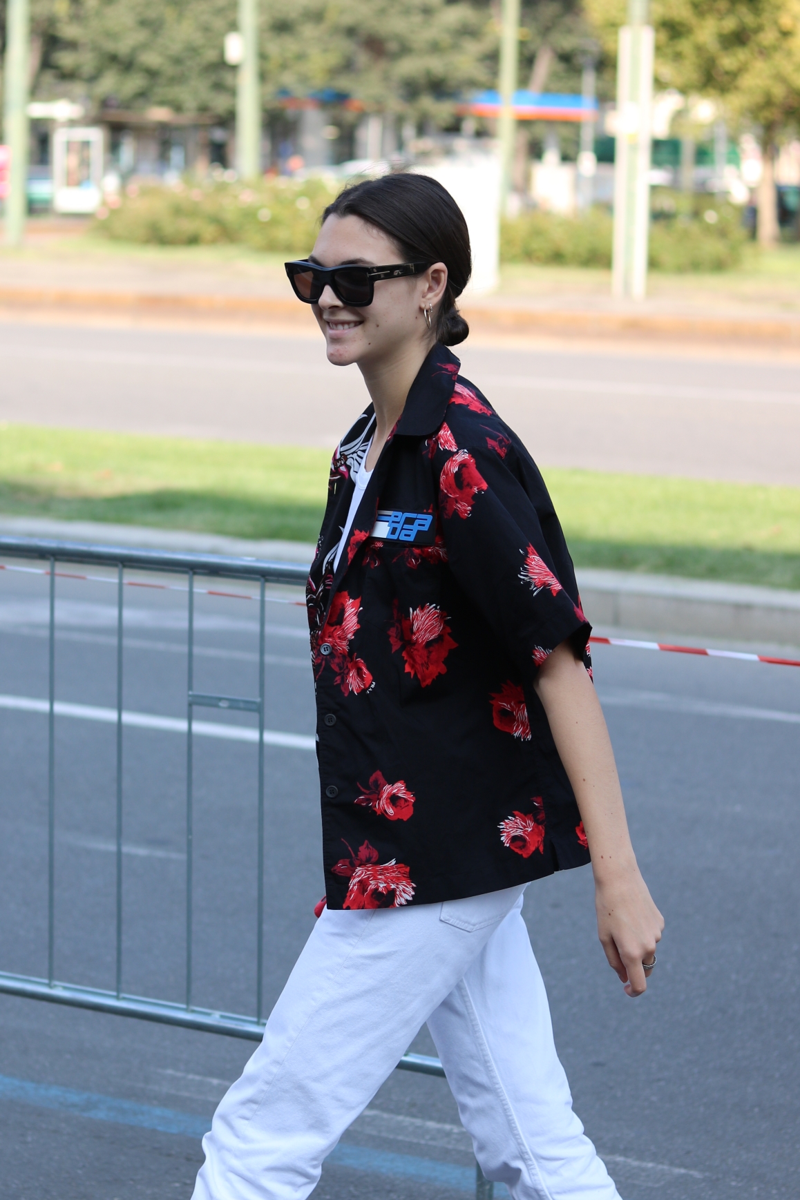 Vittoria Ceretti before Versace S/S 19 – THE MODEL SPOTTER
