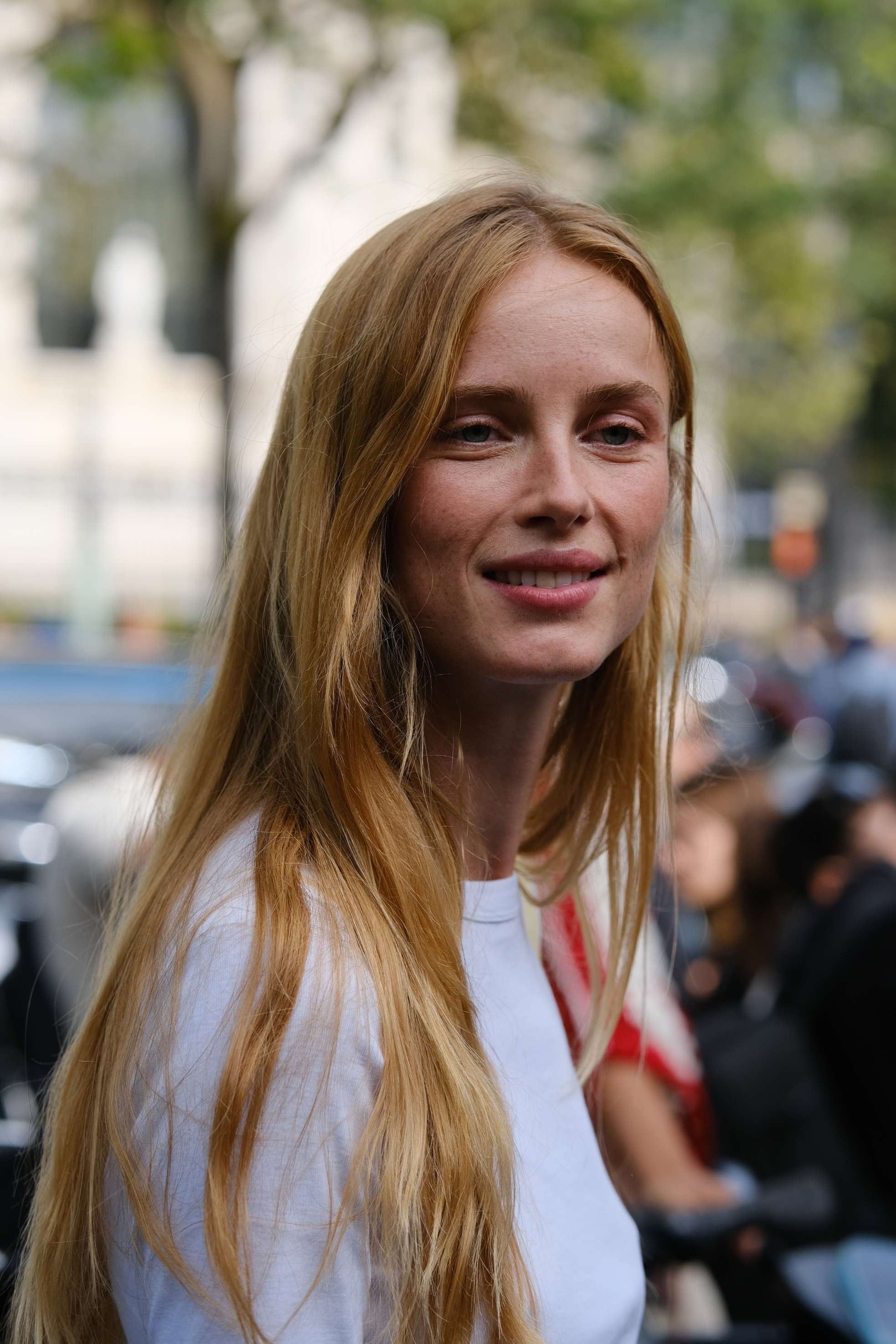Dutch Model Rianne Rianne Van Rompaey after Rabanne S/S 24 – THE MODEL SPOTTER